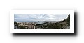 Malaga - View from Castillo de Gibralfaro to Malaga