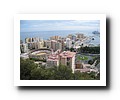 Malaga - View from Castillo de Gibralfaro to Malaga