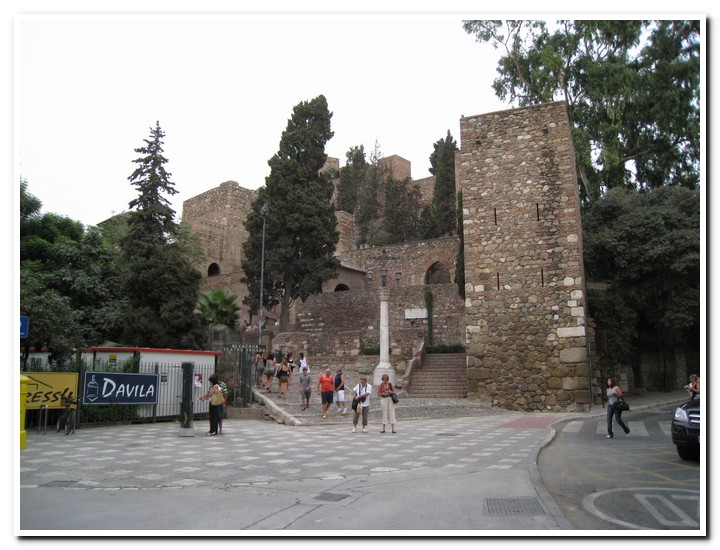 Malaga - Castillo de Gibralfaro - 