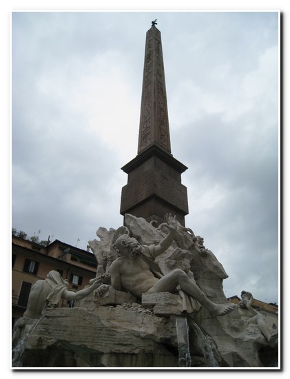 Piazza Navona
Fontana dei Quattro Fiumi (Vierstr�mebrunnen)